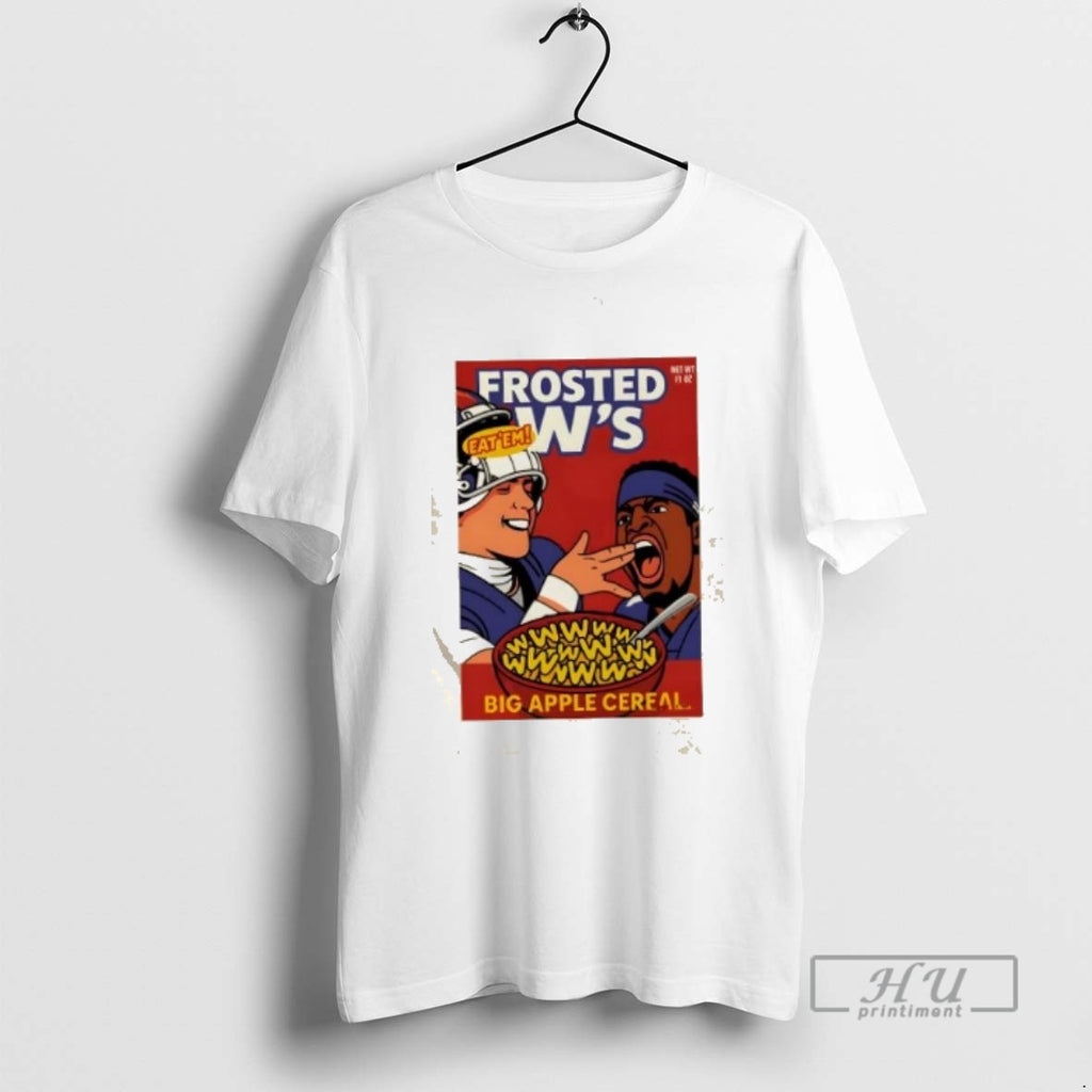 Officials Trending Jaxson Dart And Jameis Winston New York Giants Frosted Ws Football