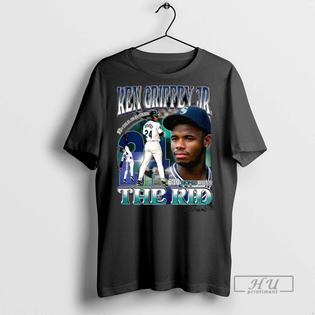 Officials Trending Ken Griffey Jr Graphic Tee Shirt Sweatshirt Hoodies
