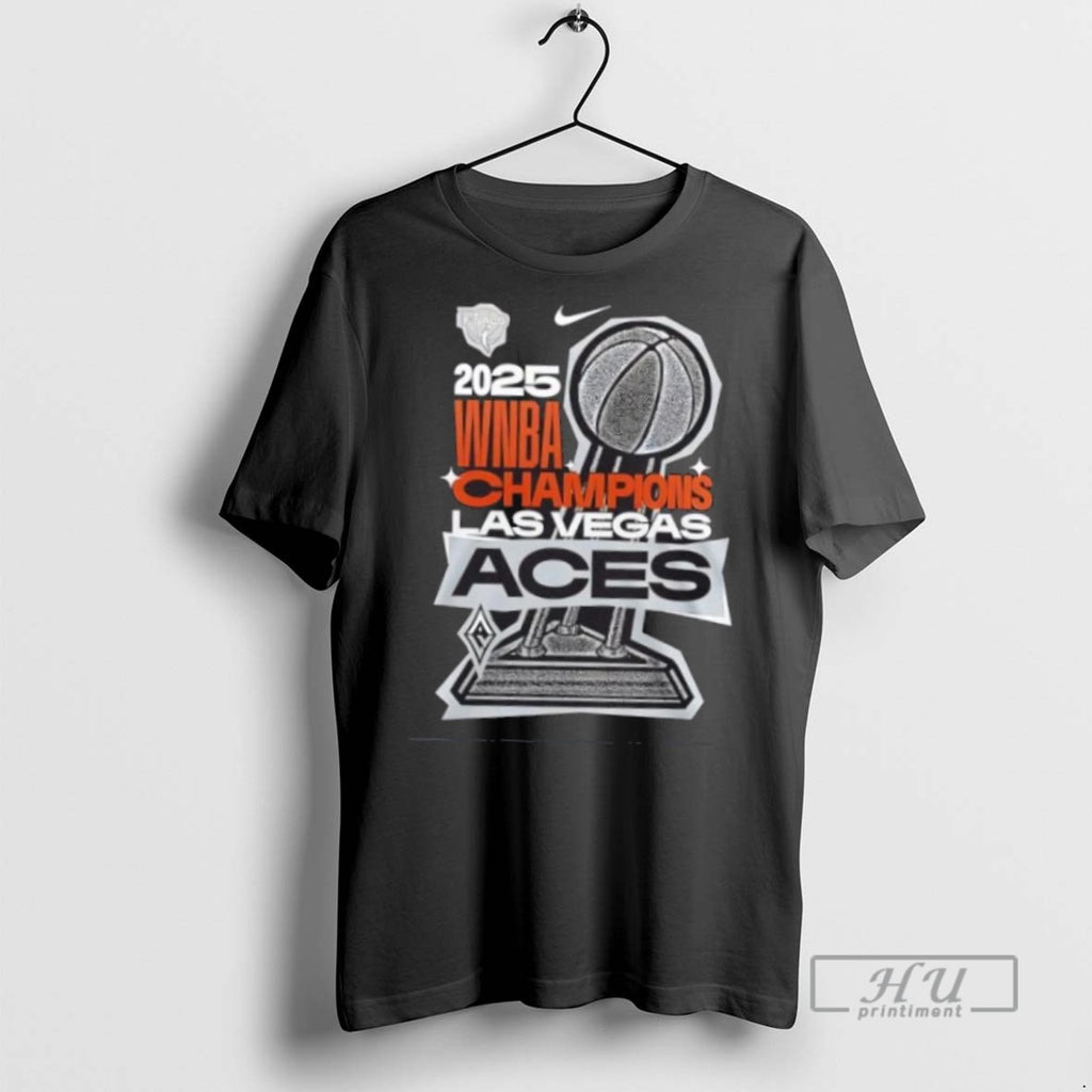 Officials Trending Las Vegas Aces 2025 Wnba Champions 3 Times 2 Sided T Shirt