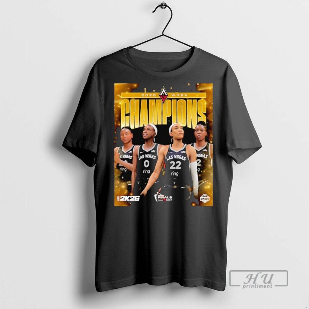 Officials Trending Las Vegas Aces 2025 Wnba Champions T Shirt Sweatshirt Hoodies