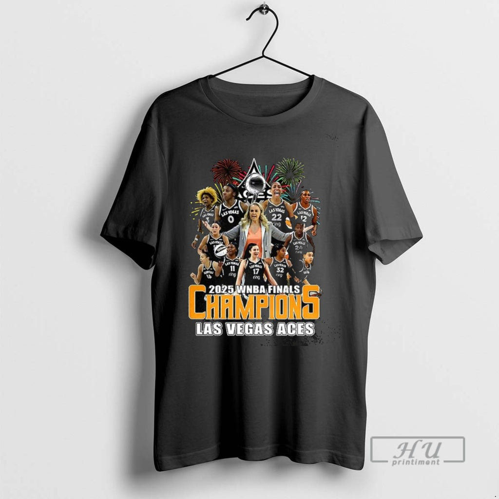 Officials Trending Las Vegas Aces Wnba Finals Champions 2025 Graphic Tee Shirt Sweatshirt Hoodies