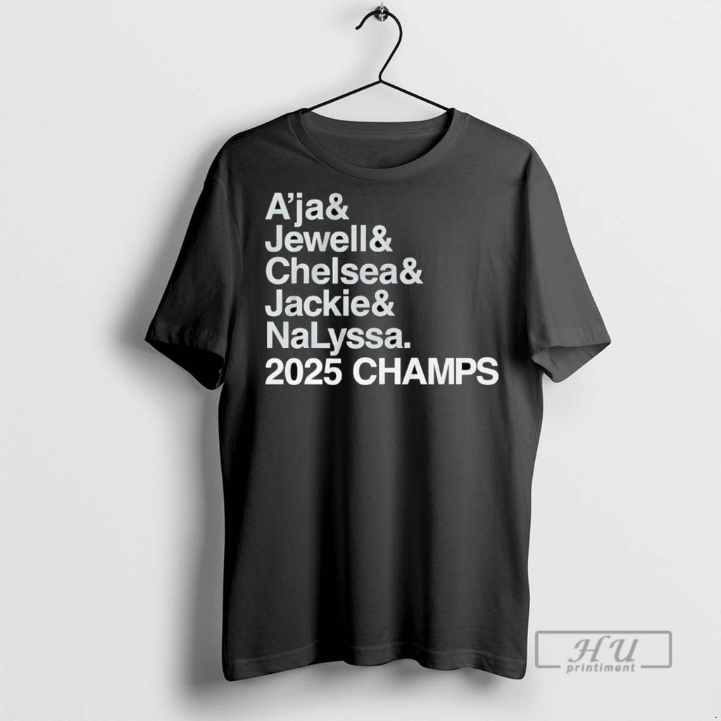 Officials Trending Las Vegas Aces Ampersand 2025 Champs Players Graphic Tee Shirt Sweatshirt Hoodies
