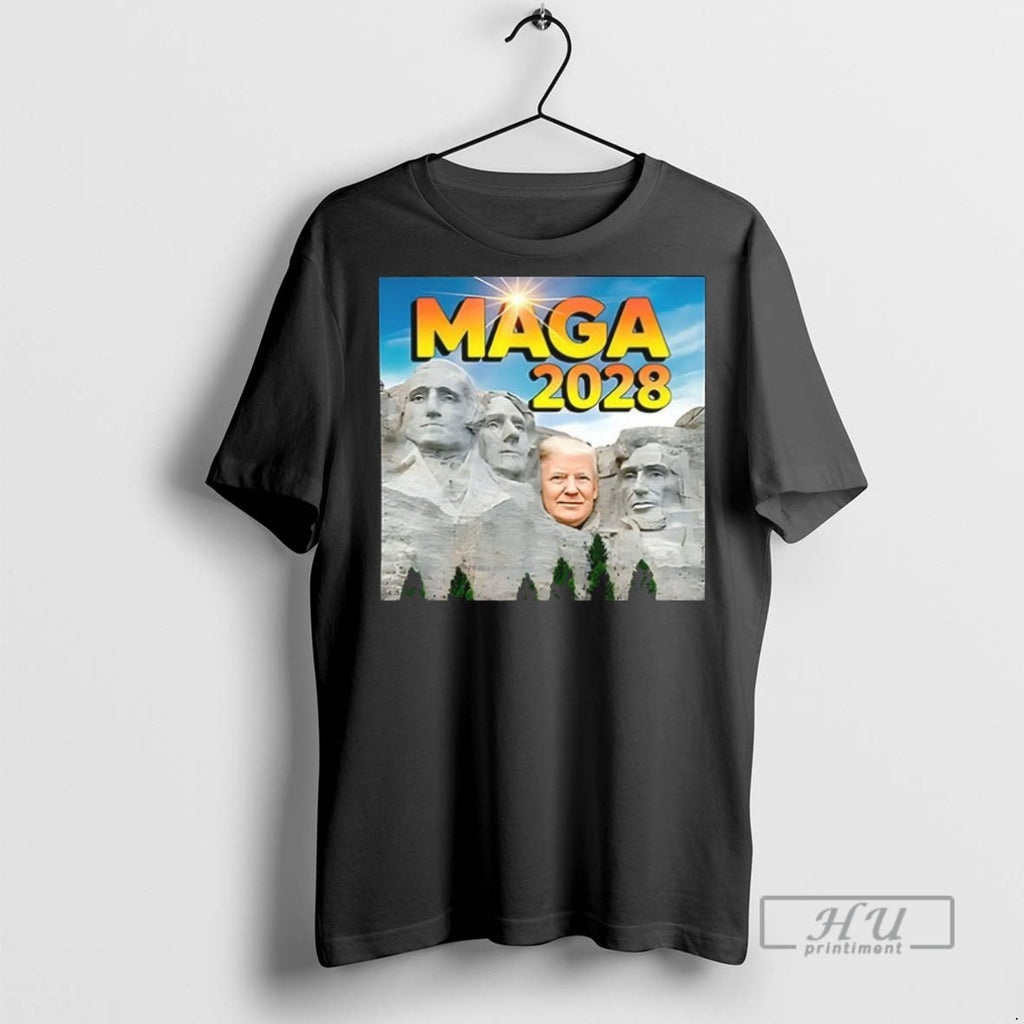 Officials Trending Mount Rushmore Trump Maga 2028 Ceramic Ceramic And Classic Dad Cap