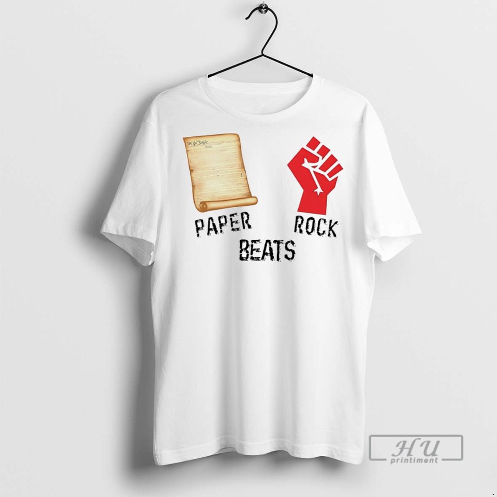 Officials Trending Paper Beats Rock T Shirt Sweatshirt Hoodies