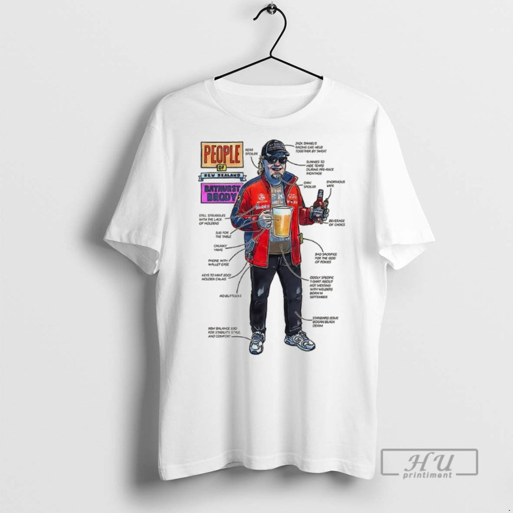 Officials Trending People Of New Zealand Bathurst Brody Graphic Tee Shirt Sweatshirt Hoodies