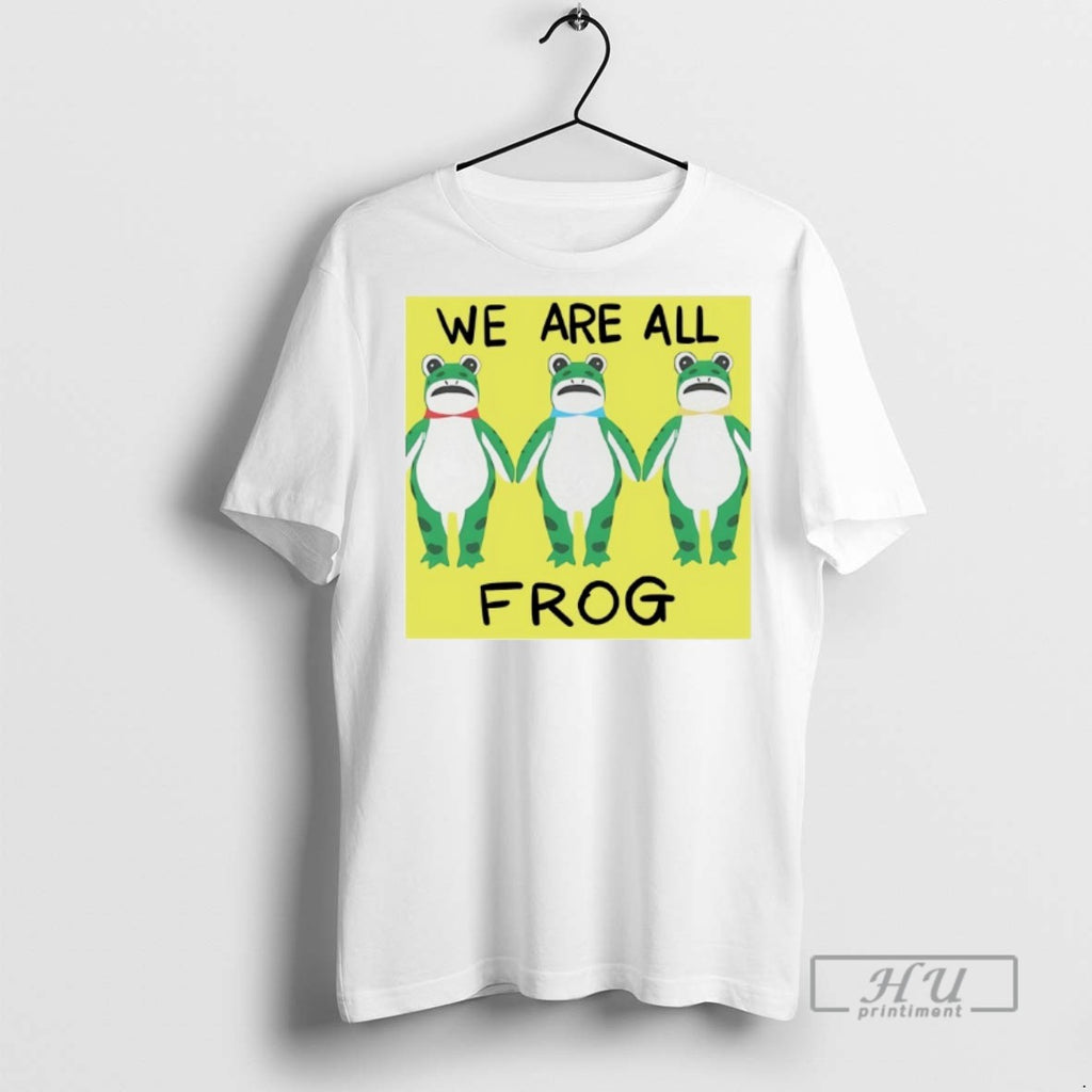 Officials Trending Portland Frog We Are All Frog T Shirt Sweatshirt Hoodies