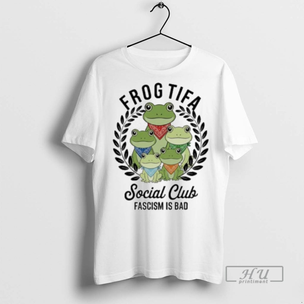 Officials Trending Frog Tifa Social Club Fascism Is Bad Portland Frog T Shirt Sweatshirt Hoodies