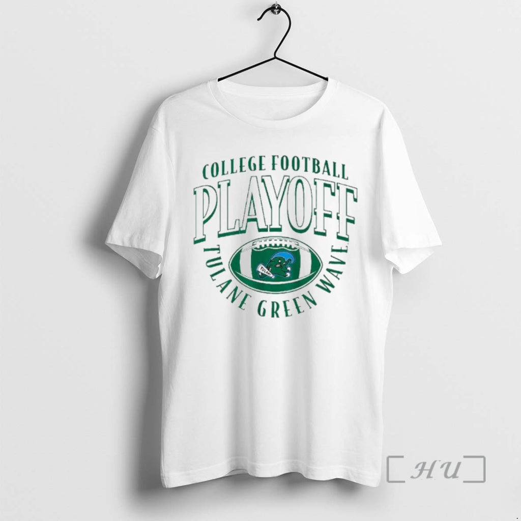 Officials Tulane Green Wave 2025 Cfb Playoff Curve Ornaments