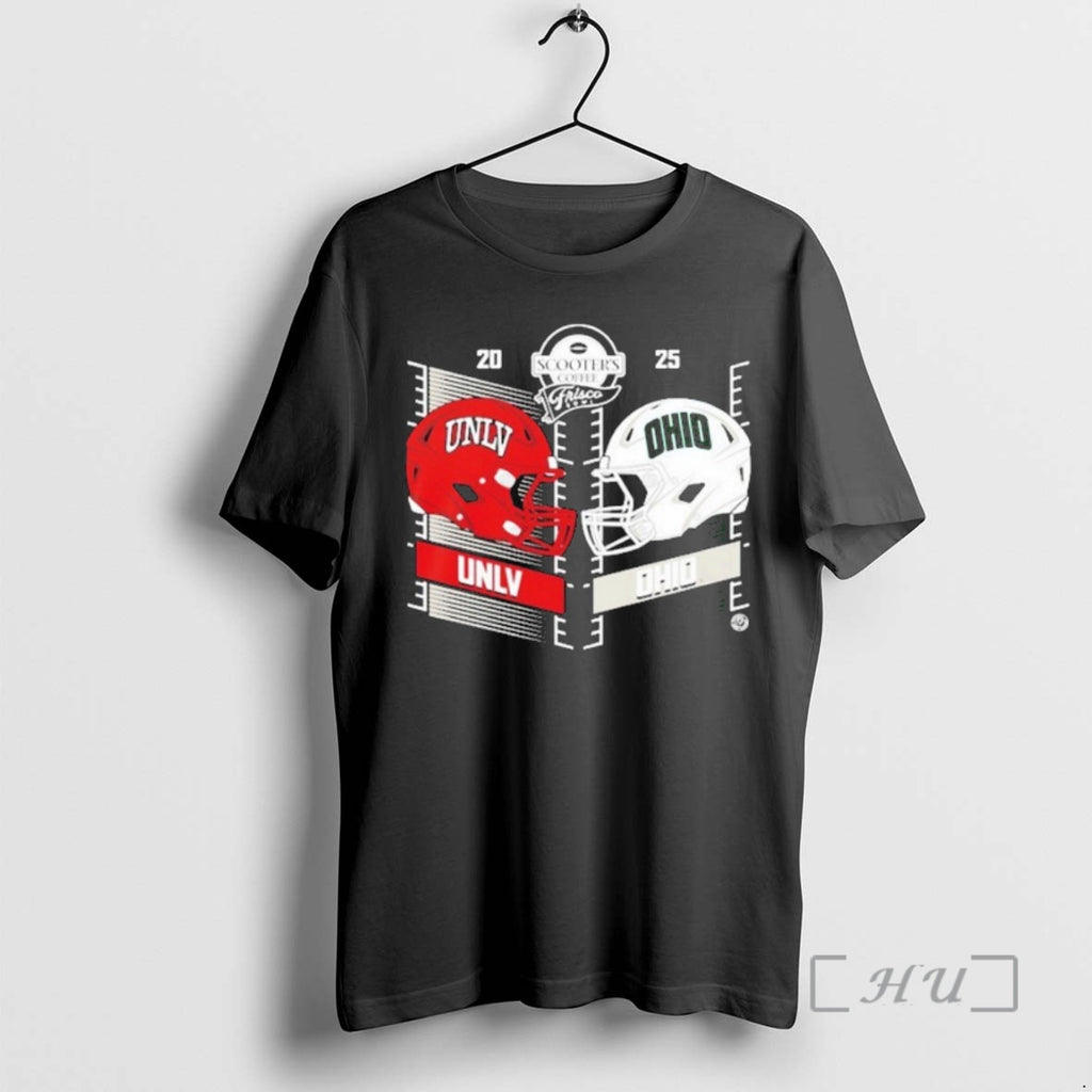 Officials Unlv Rebels Vs Ohio Bobcats Scooters Coffee Frisco Bowl 2025 Helmet Match Ford Center