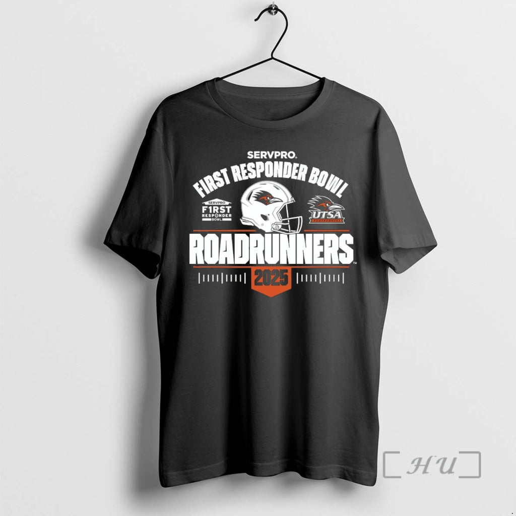 Officials Utsa Roadrunners 2025 First Responder Bowl Helmet Chriast