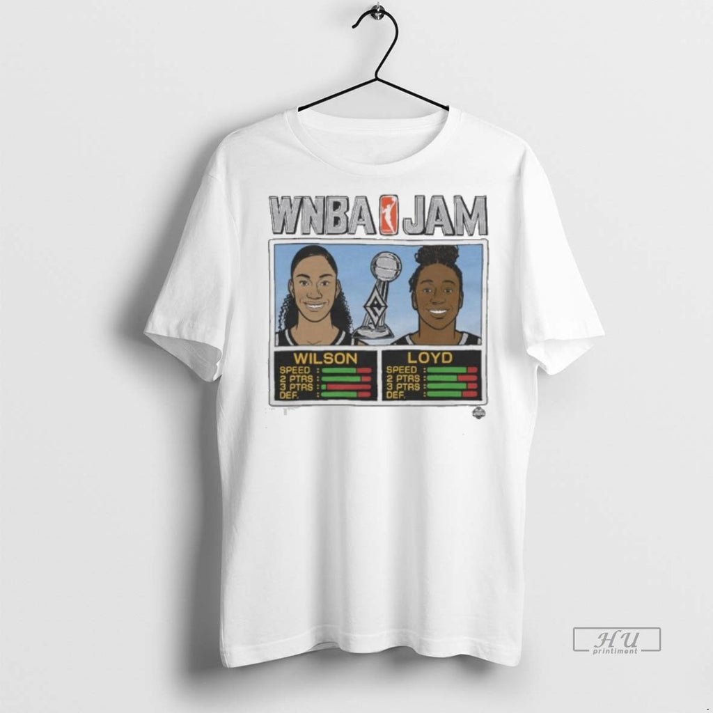Officials Wnba Jam Aces 2025 Champs Wilson And Lloyd Tee Shirt Sweater