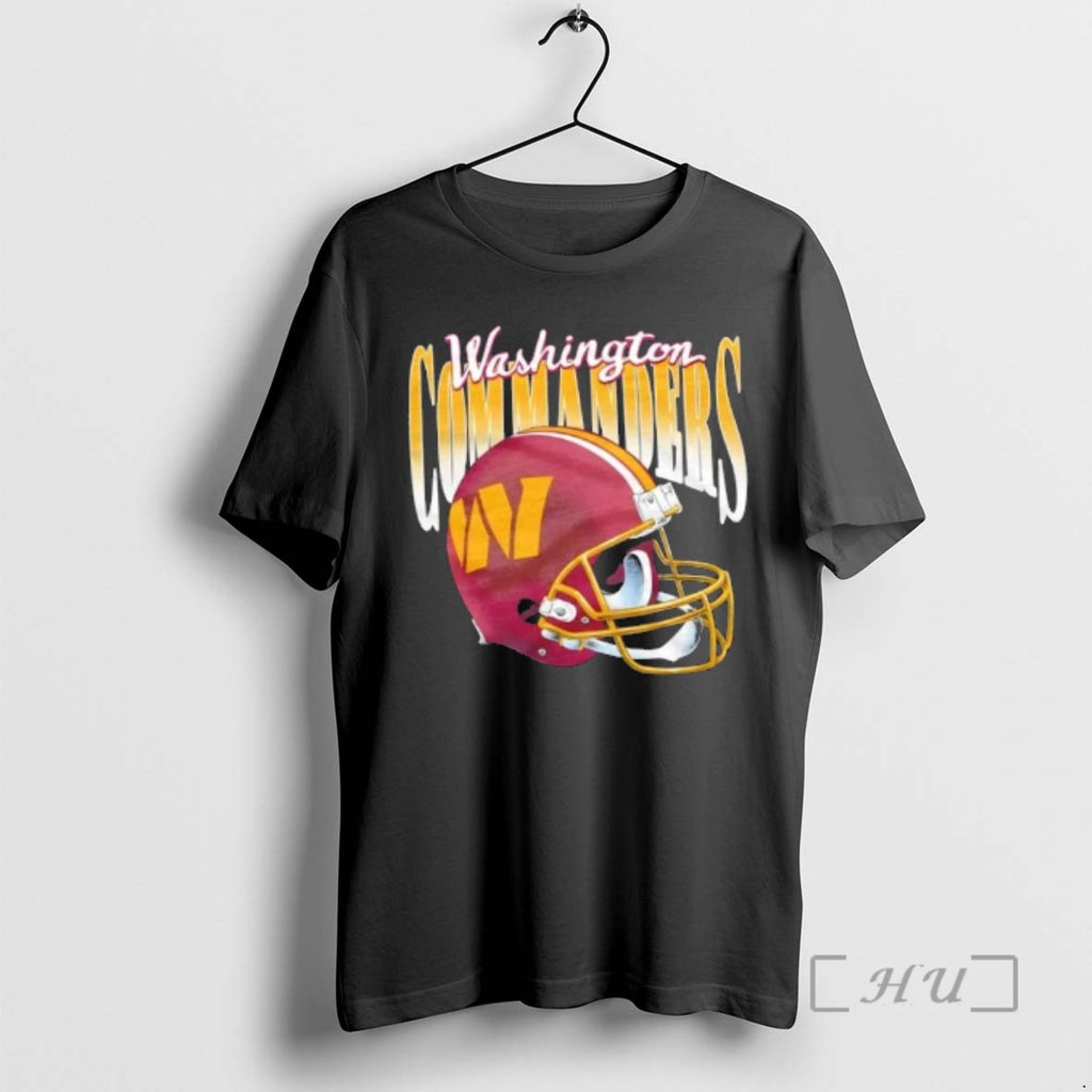 Officials Washington Commanders Gradient Football Helmet
