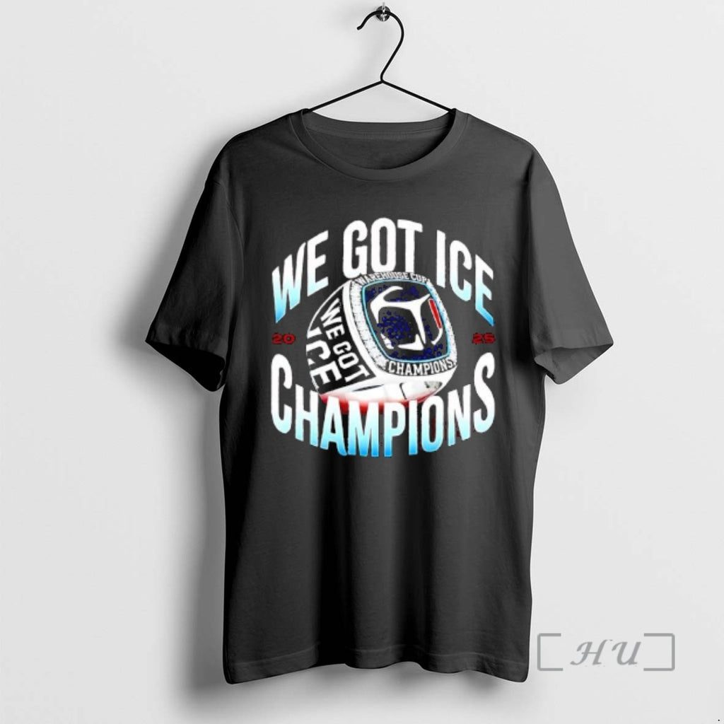 Officials We Got Ice Warehouse Cup Champions Victory Ring
