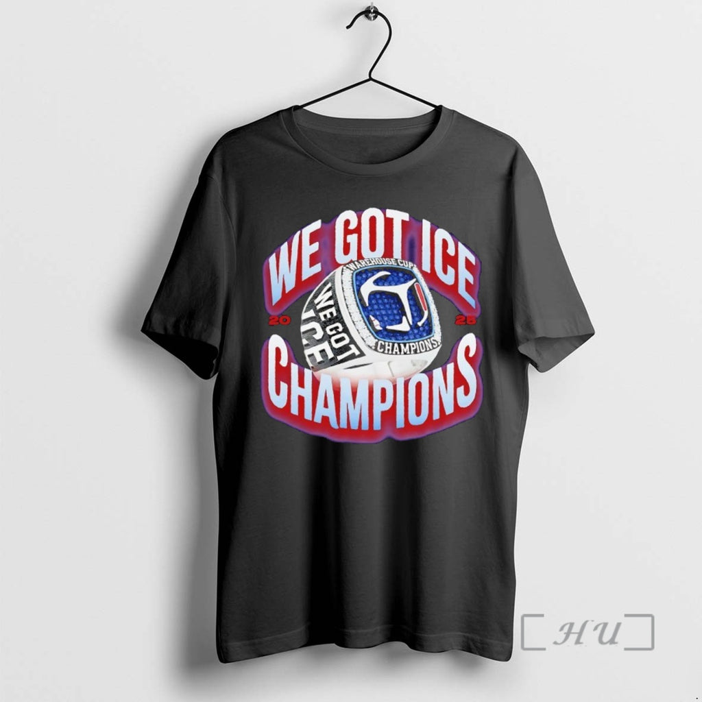 Officials We Got Ice Champions Warehouse Cup Rings 2025