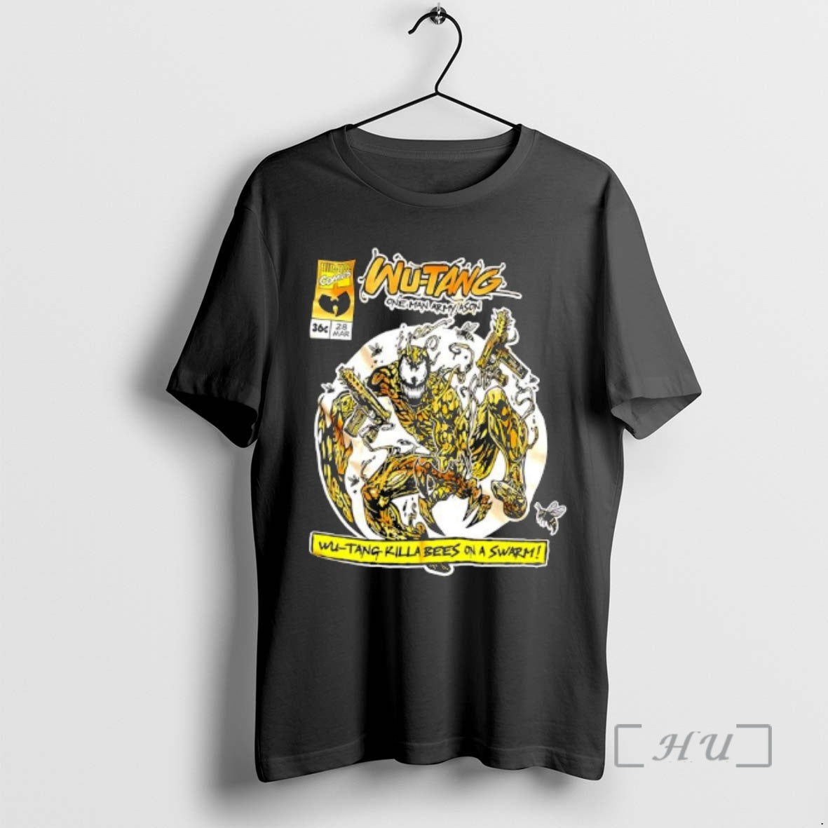 Officials Wu Tang Killa Bees On A Swarm One Man Army Ason Premium T Shirts