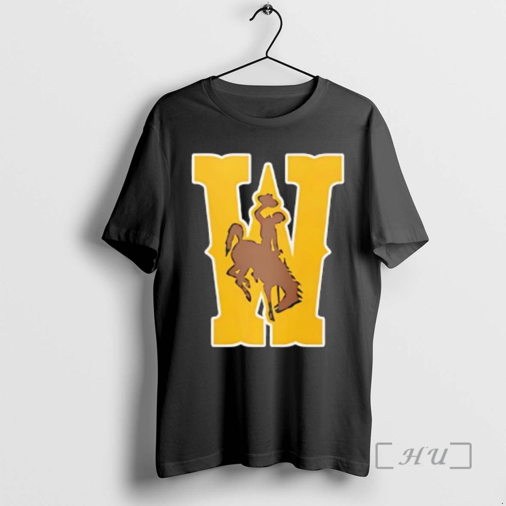 Officials Wyoming Cowboys Wrestling Champion Brown Icon Logo