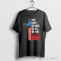 Officials You Cant Silence Us All We Are Charlie Kirk T Shirt