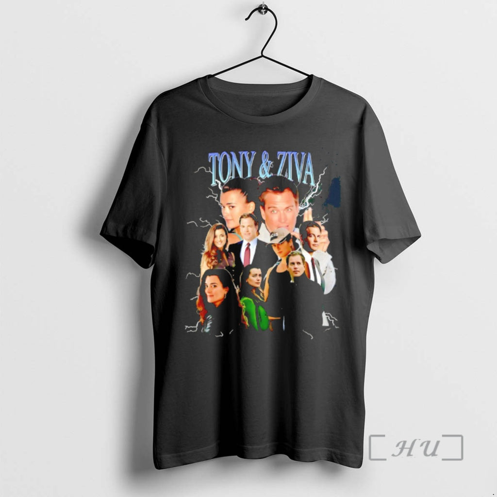 Officials Ziva David And Tony Dinozzo Graphic