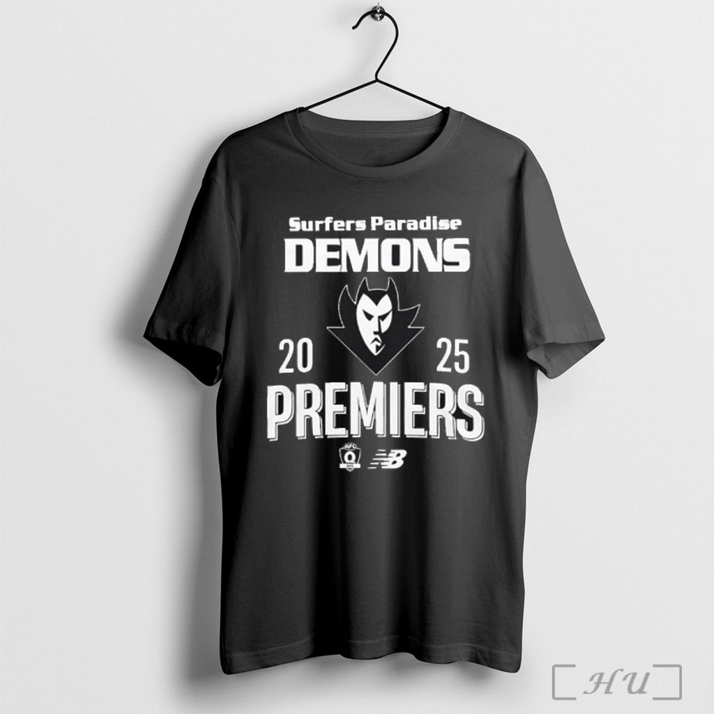 Officials Qafl Surfers Paradise Premiers 2025 T Shirt