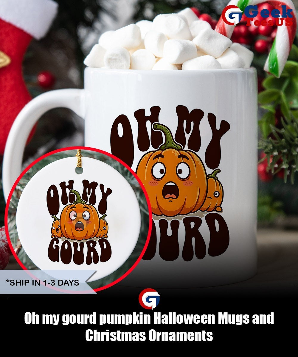Oh my gourd pumpkin Halloween shirt