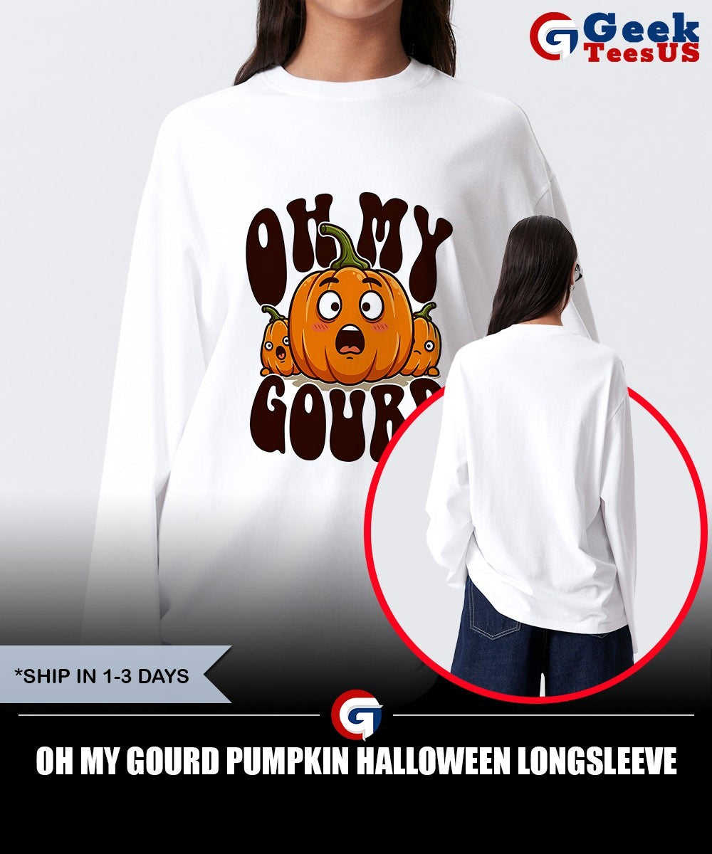 Oh my gourd pumpkin Halloween shirt
