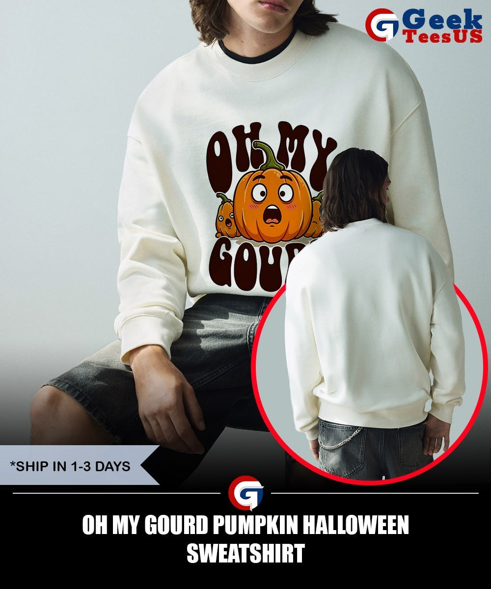Oh my gourd pumpkin Halloween shirt