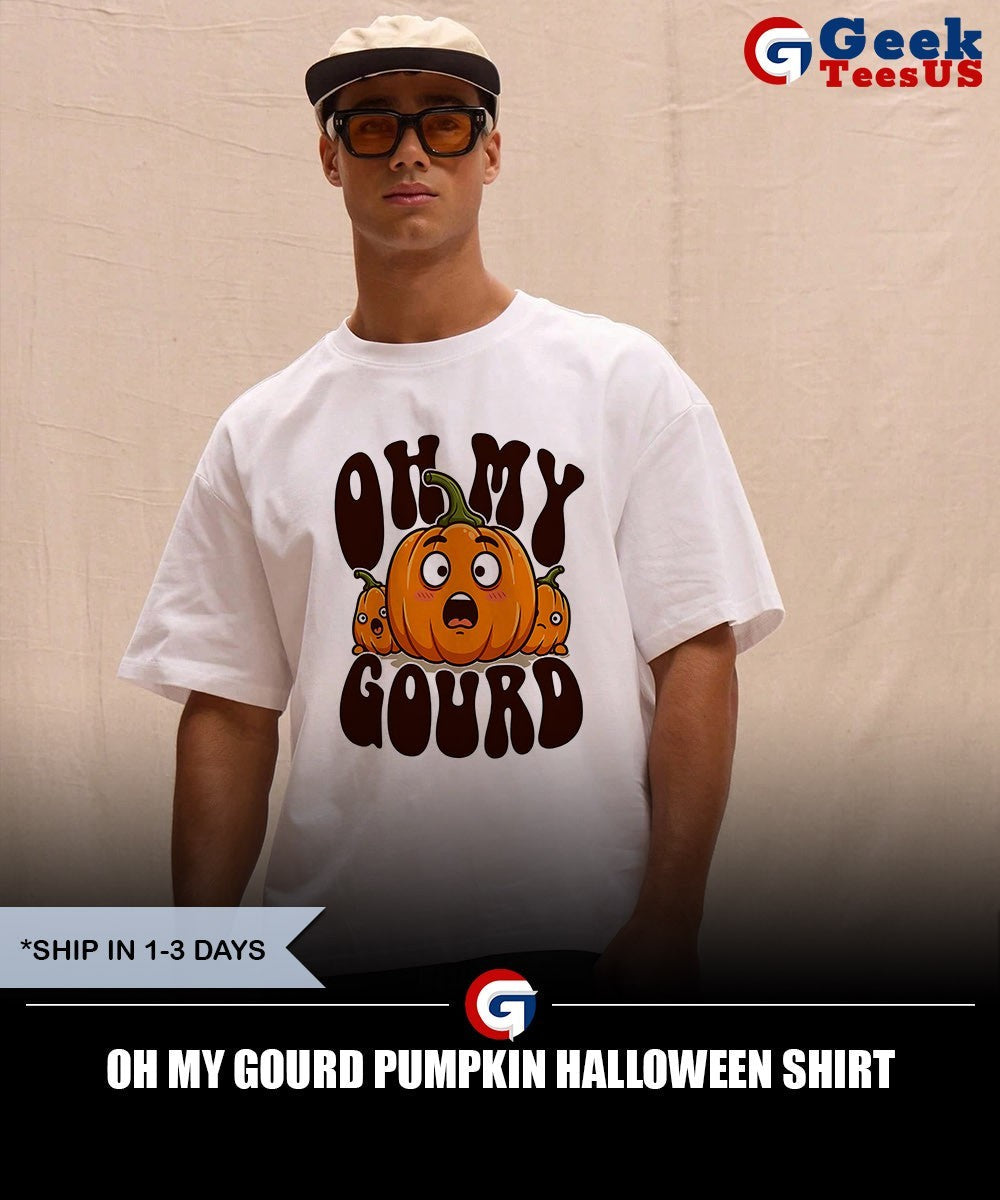 Oh my gourd pumpkin Halloween shirt