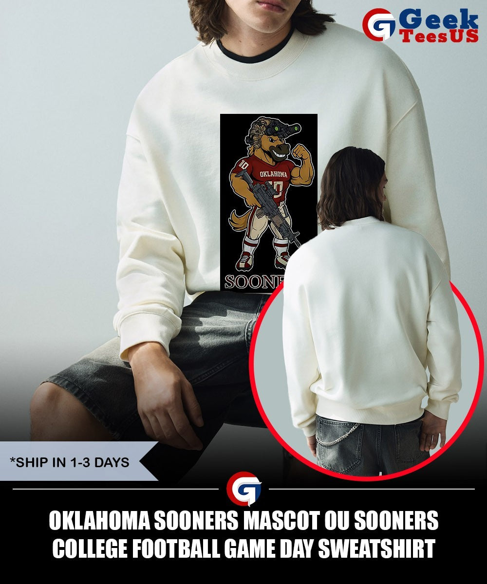 Oklahoma Sooners mascot OU Sooners College Football Game Day shirt