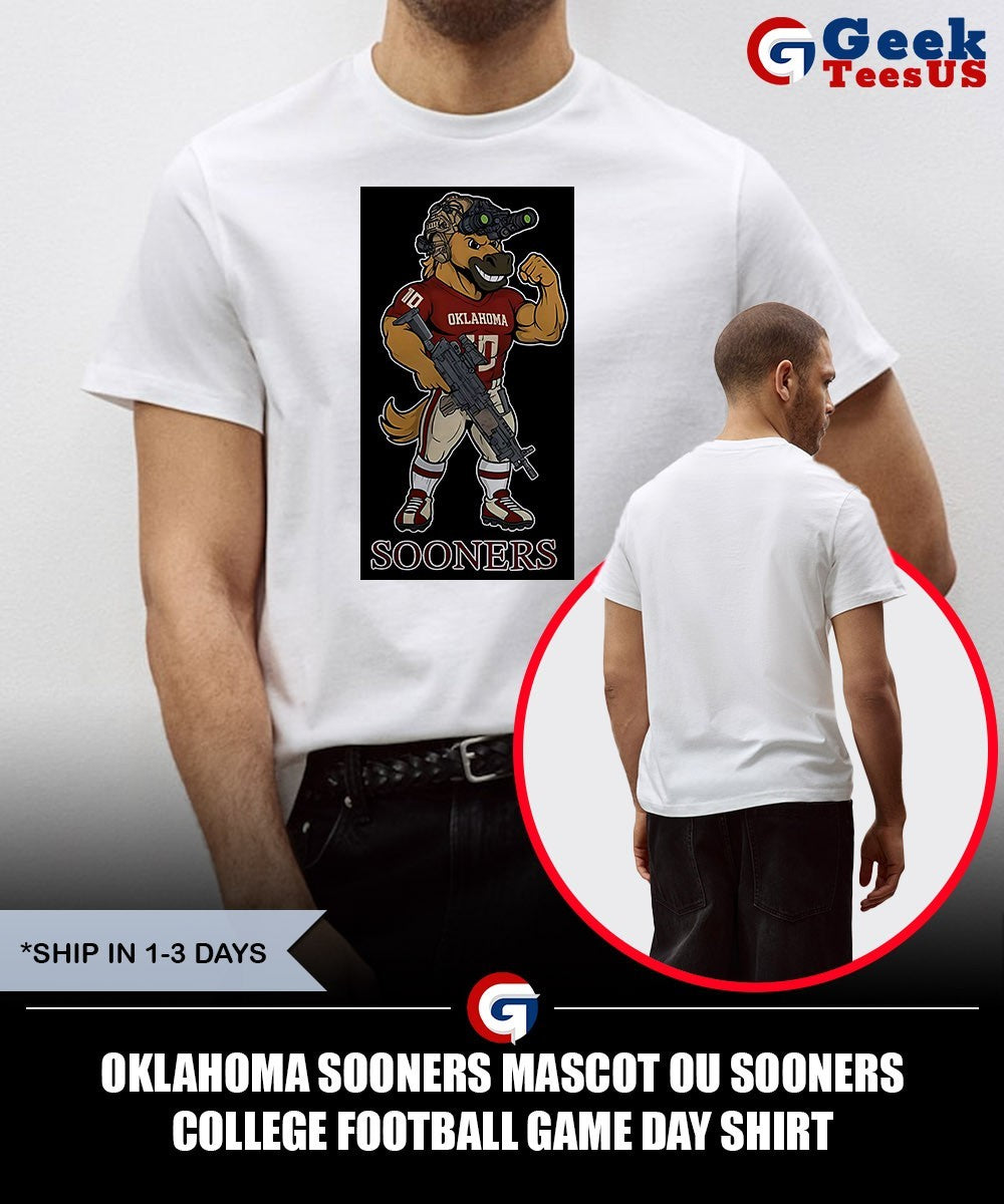 Oklahoma Sooners mascot OU Sooners College Football Game Day shirt
