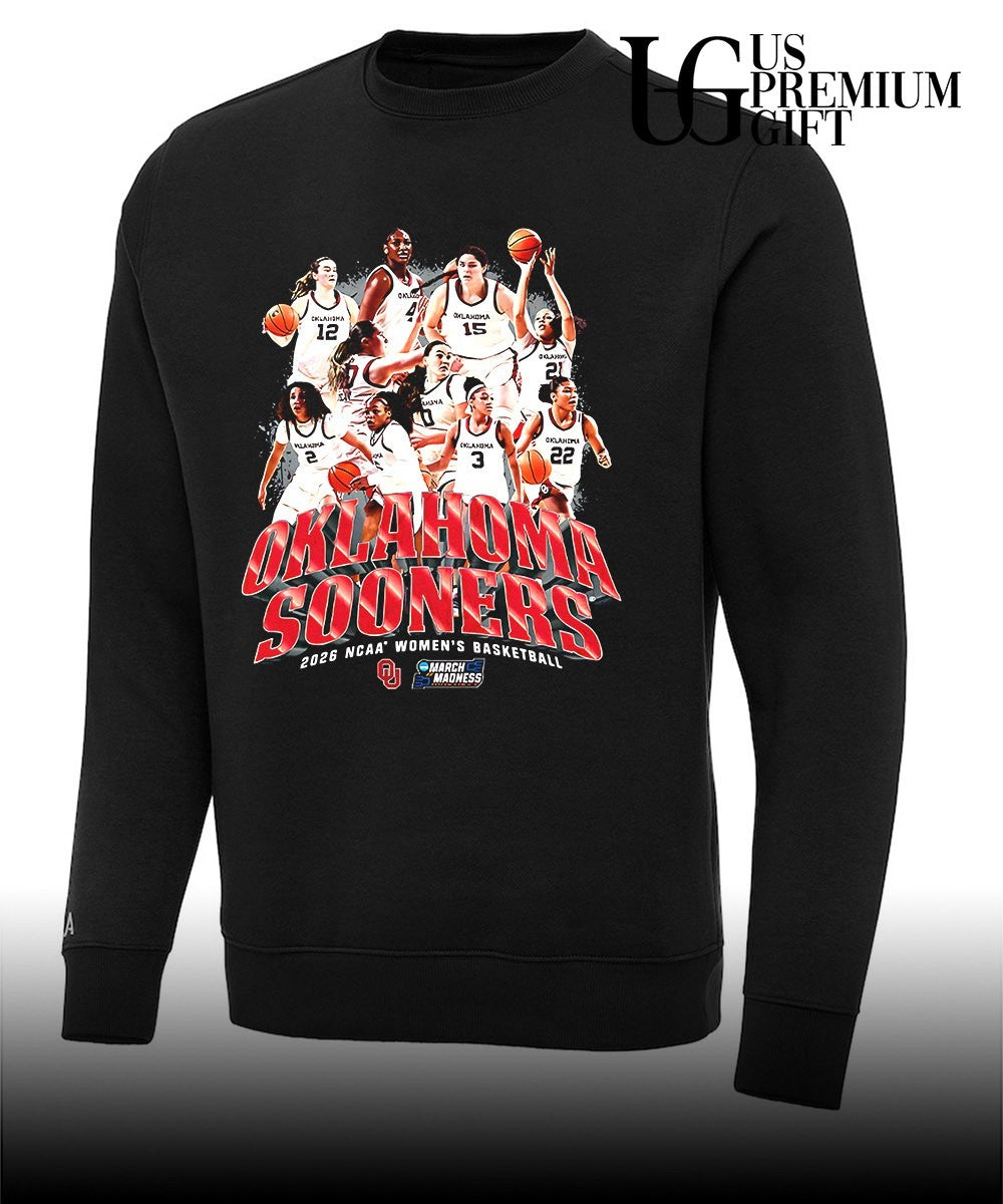 Oklahoma Sooners women’s basketball NCAA March Madness 2026 shirt