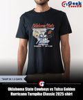 Oklahoma State Cowboys vs Tulsa Golden Hurricane Turnpike Classic 2025 shirt