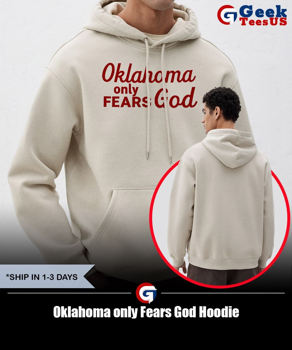 Oklahoma only Fears God shirt