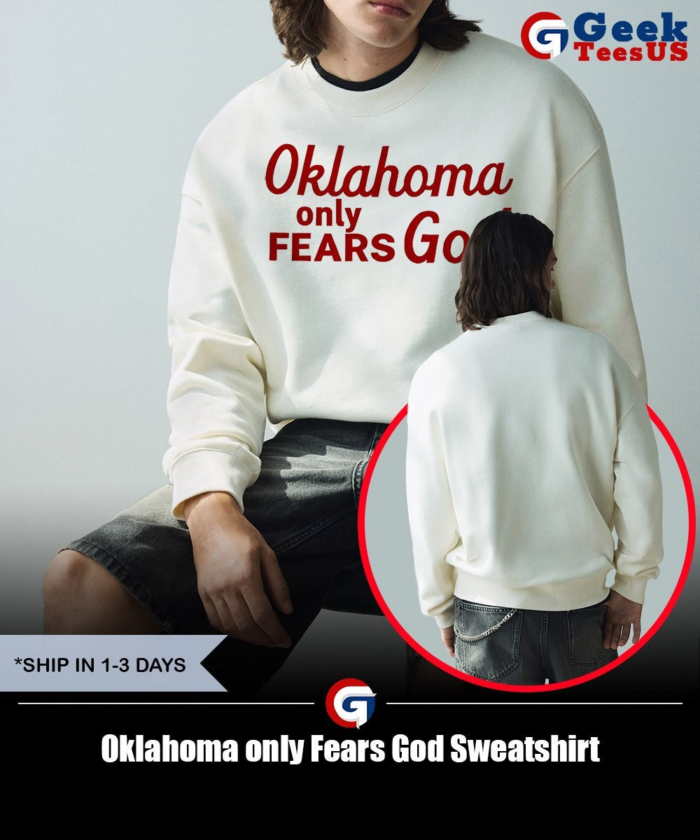 Oklahoma only Fears God shirt