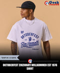 Oktoberfest Zinzinnati Willkommen Est 1976 T-shirt