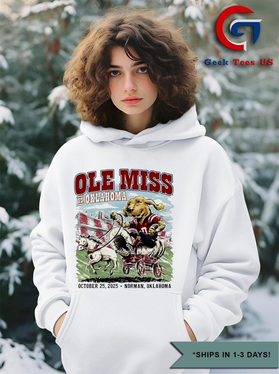 Ole Miss vs Oklahoma October 25 2025 Norman Oklahoma Game Day shirt