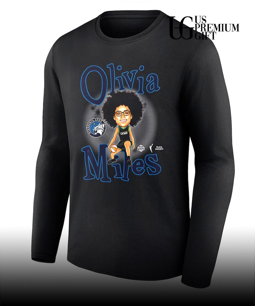 Olivia Miles Minnesota Lynx WNBA Playa Society Draft 2026 shirt