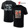 Omaha Los Americana tour tickets to my downfall poster graphic shirt