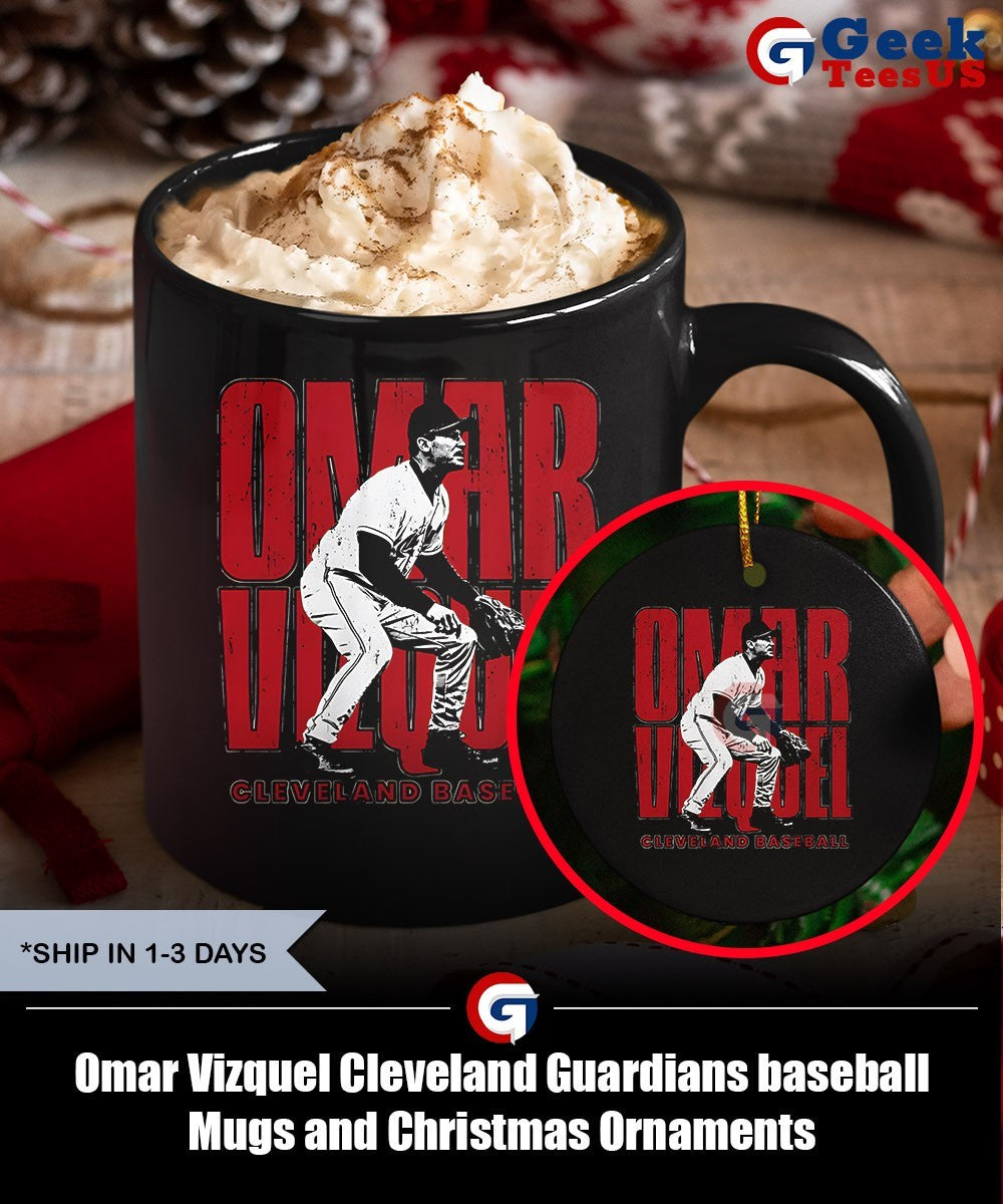 Omar Vizquel Cleveland Guardians baseball shirt