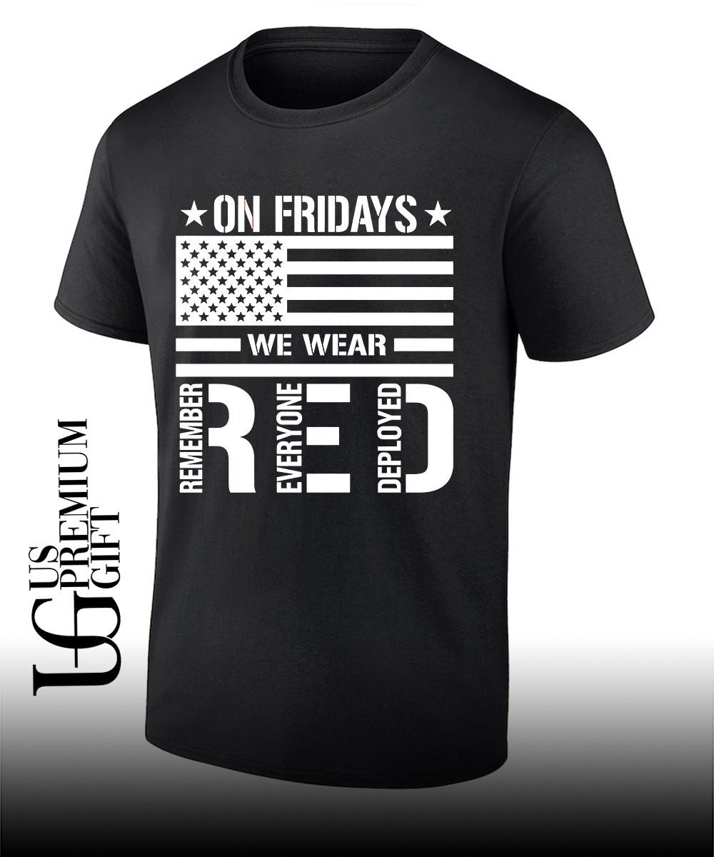 On Friday We Wear Red shirt