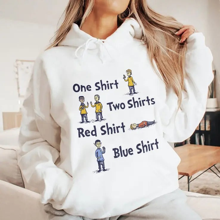 One Shirt Two Shirts Red Shirt Blue Shirt T Shirt