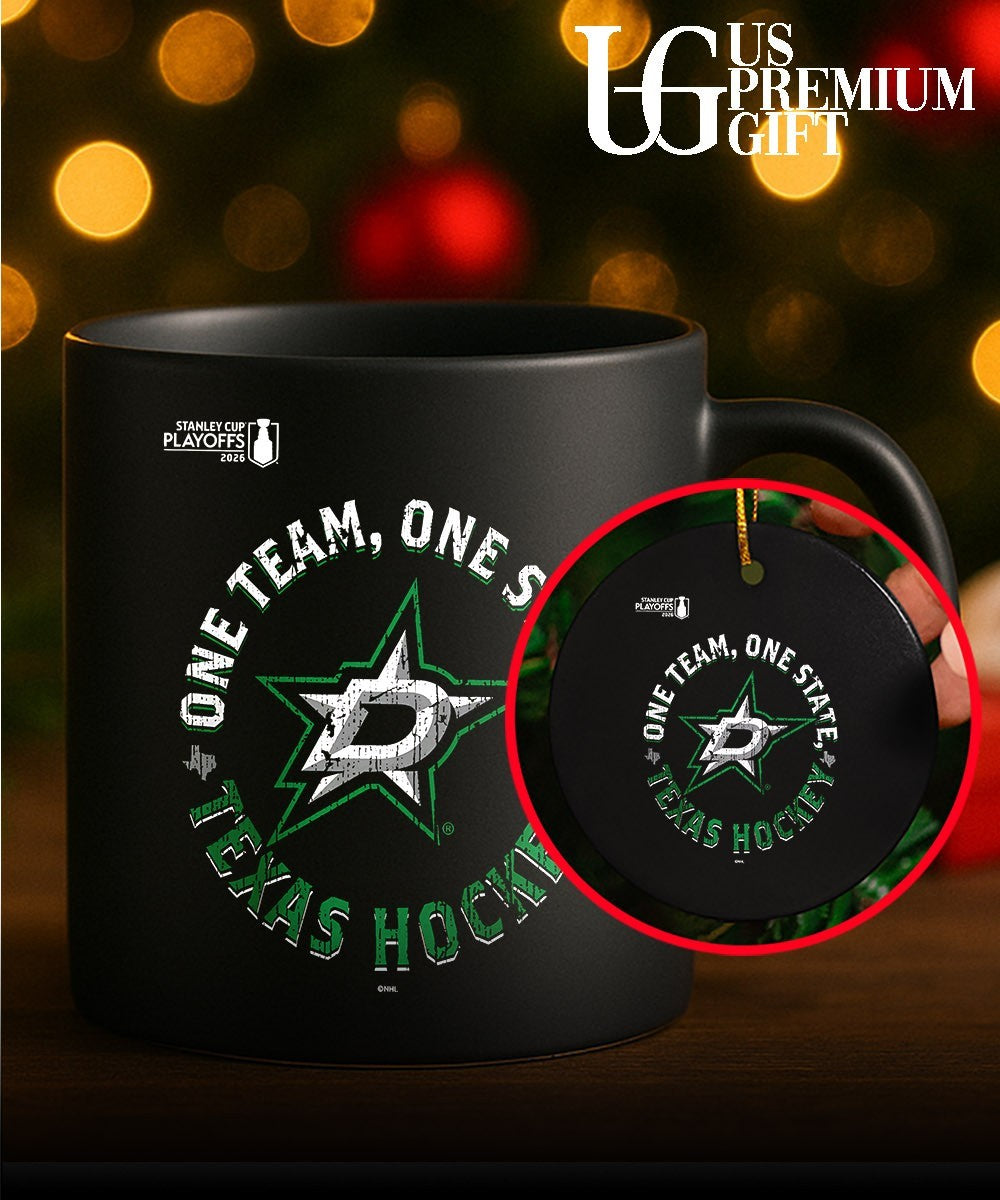One Team one State Texas Hockey Dallas Stars NHL 2026 Stanley Cup Playoffs slogan shirt