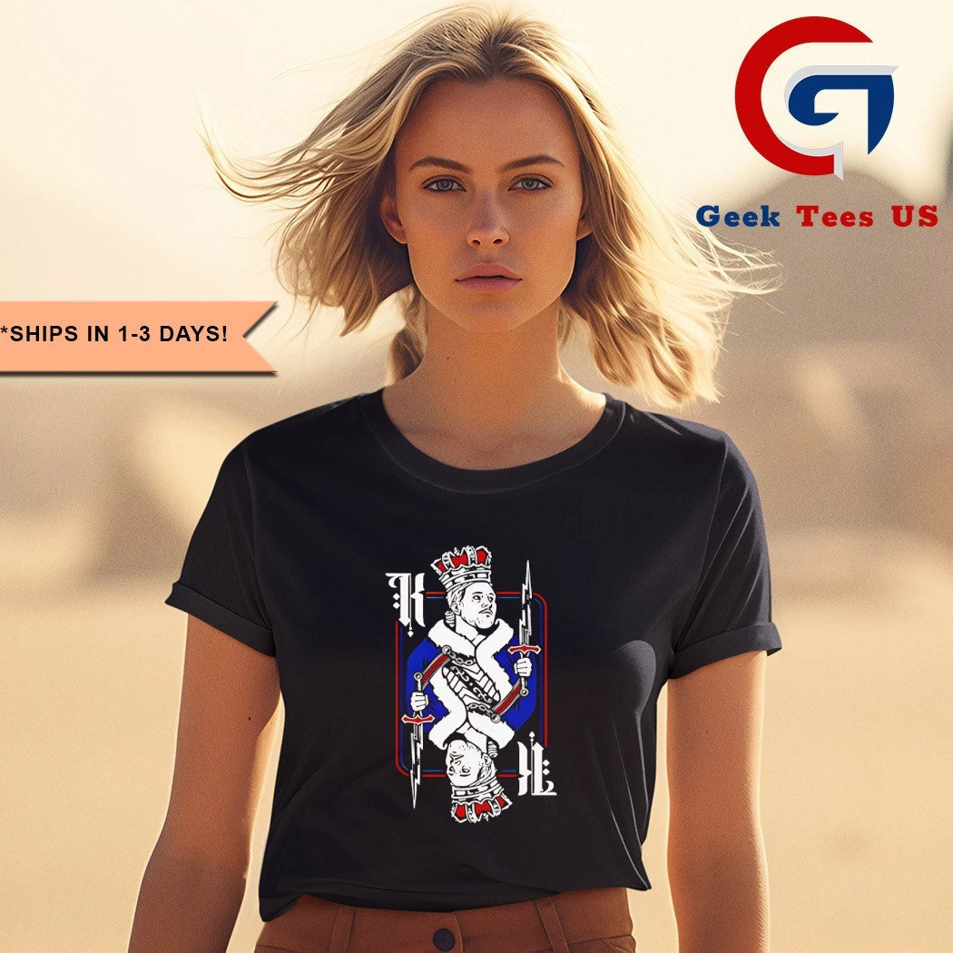 One True MVP Bills Mafia King playing card shirt