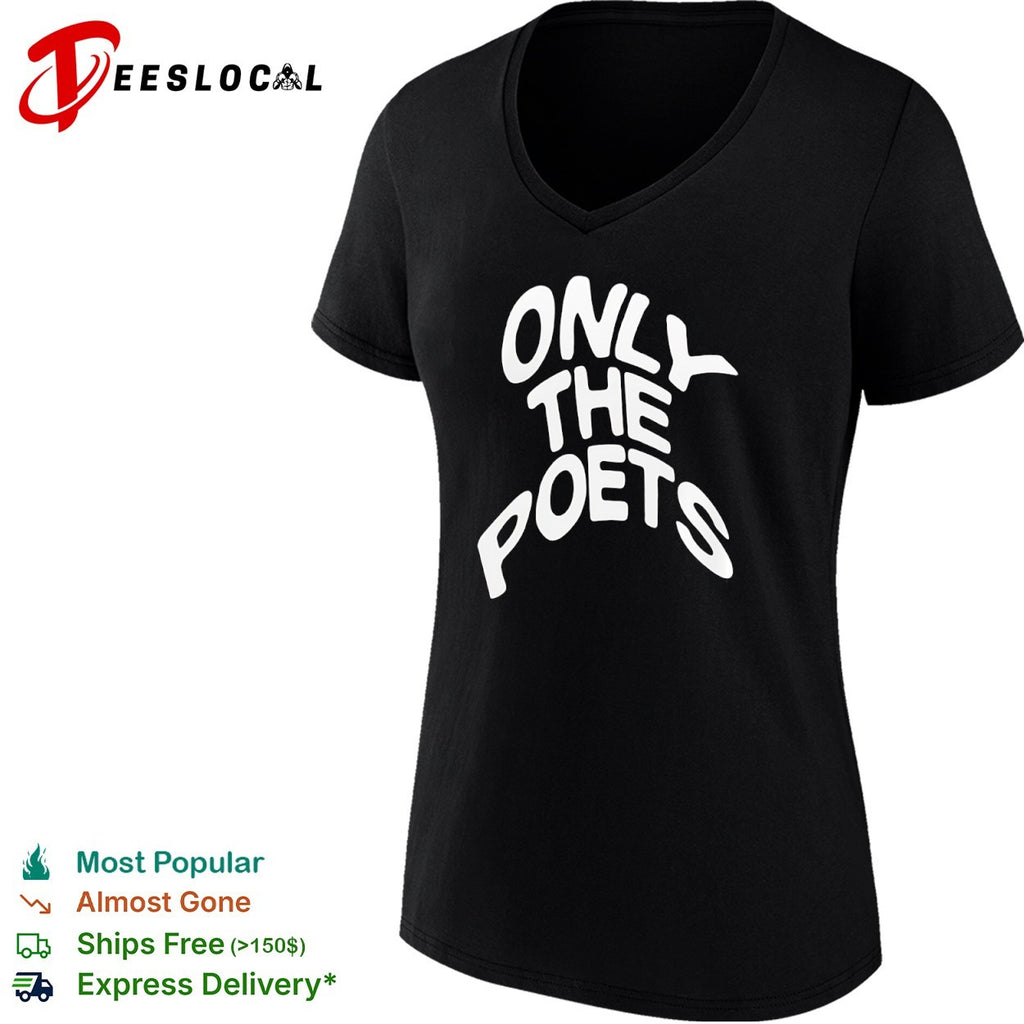 Only the Poets Band Logo Indie Rock Music shirt