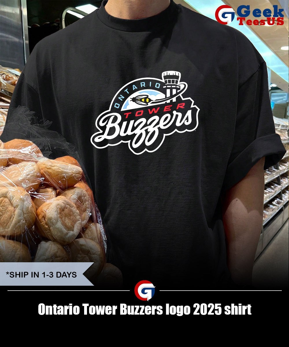 Ontario Tower Buzzers logo 2025 shirt