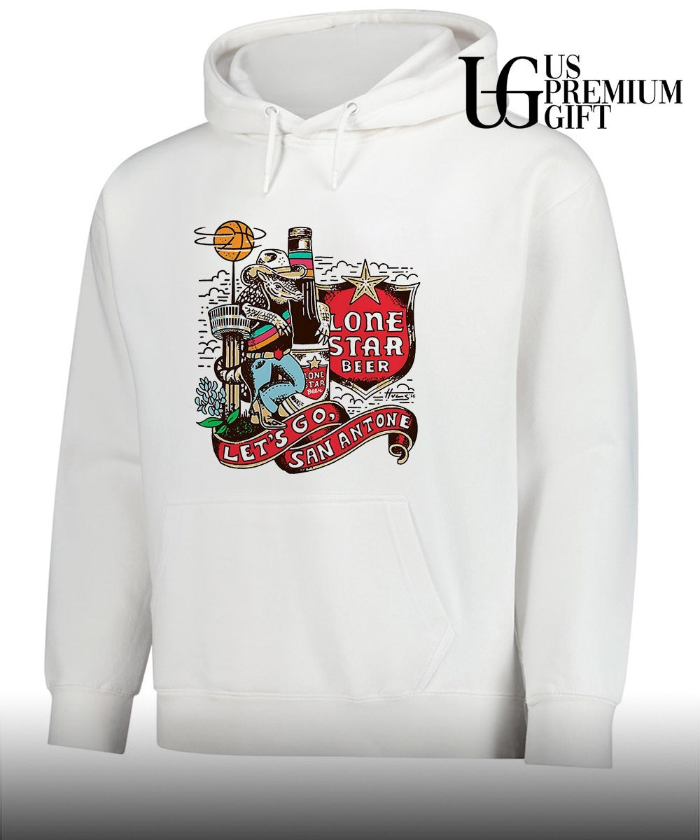 Opossum Let’s Go San Antonio Lone Star Beer shirt