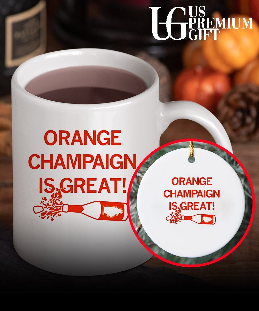 Orange champagne is great shirt