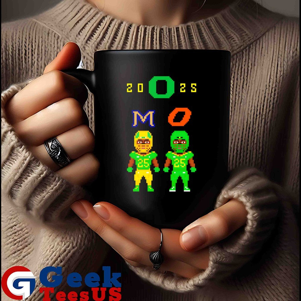 Oregon vs Oklahoma State Football Week 2 2025 Pixel Uniforms shirt