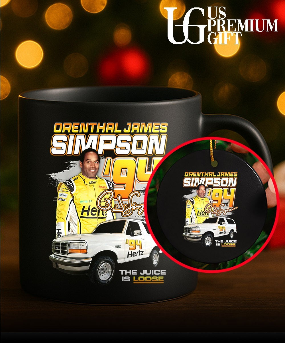 Orenthal James Simpson The Juice Racing ’94 signature shirt