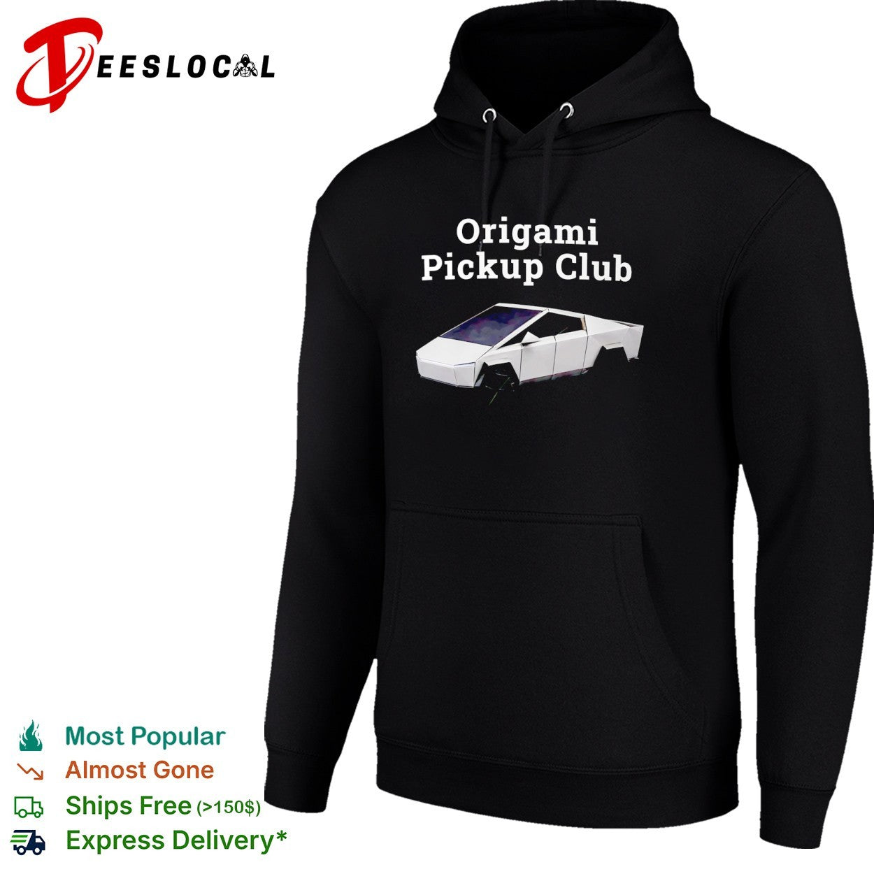Origami Pickup Club Cybertruck Papercraft shirt