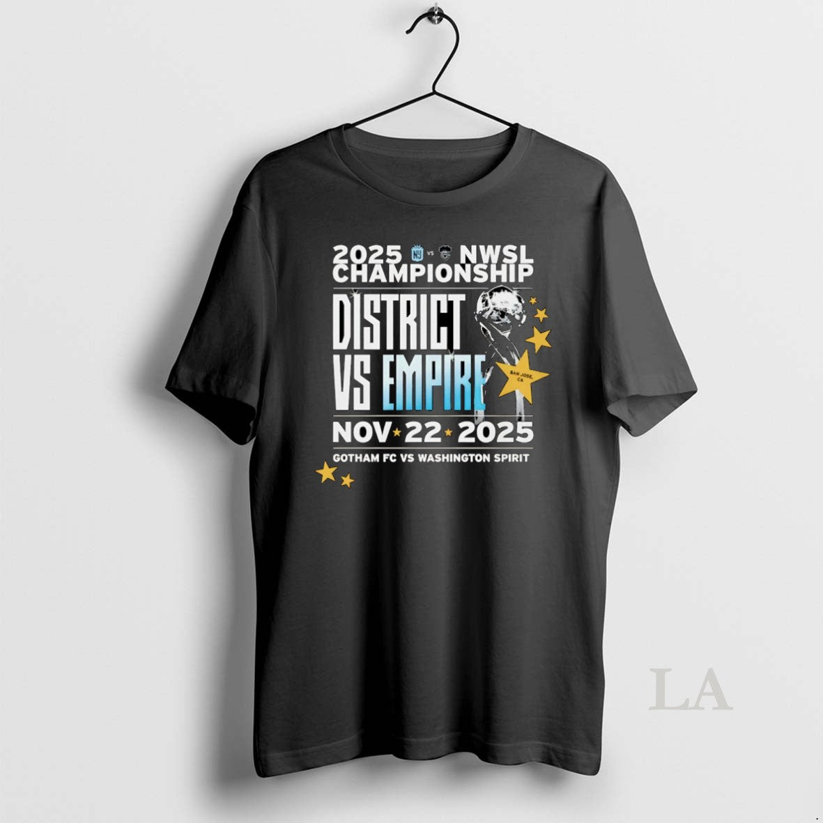 Original 2025 Nwsl Championship Gotham Fc Vs Washington Spirit Trophy